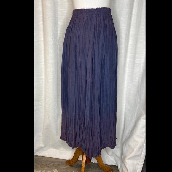 Vintage Choon Purple 2pc Blazer with Fringe and Pleated Skirt (Sz12) - Picture 3 of 6